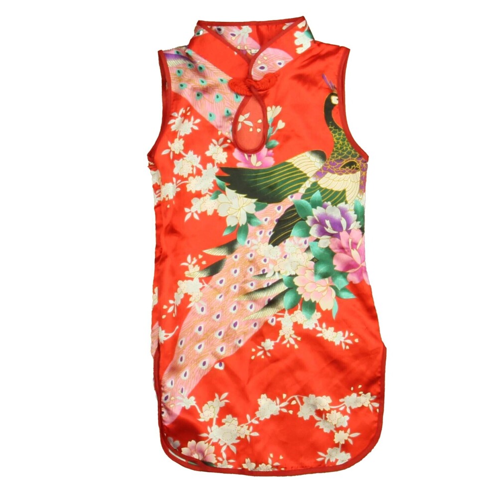 Unknown Brand Girls Red Floral Dress size: 2T